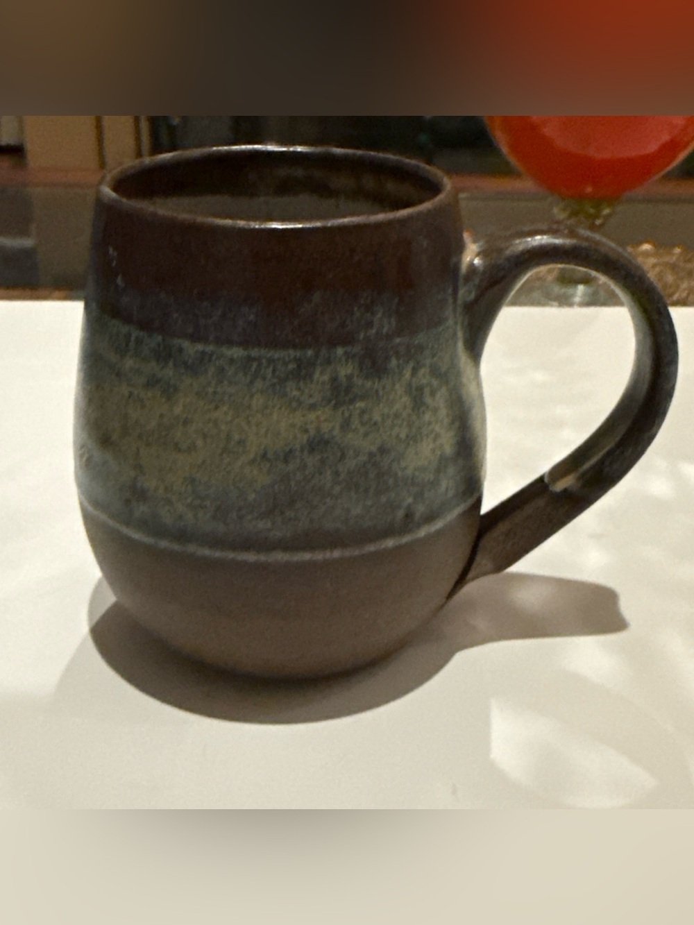 Large Coffee Mug 24 oz Handmade Stoneware Studio Pottery New